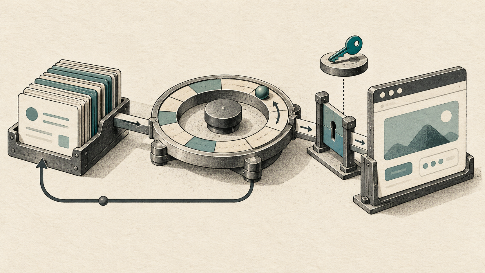 Concept illustration: a Personal Agent's bounded run, persistent task, execution environment and result receipt; not an accurate OpenClaw architecture diagram